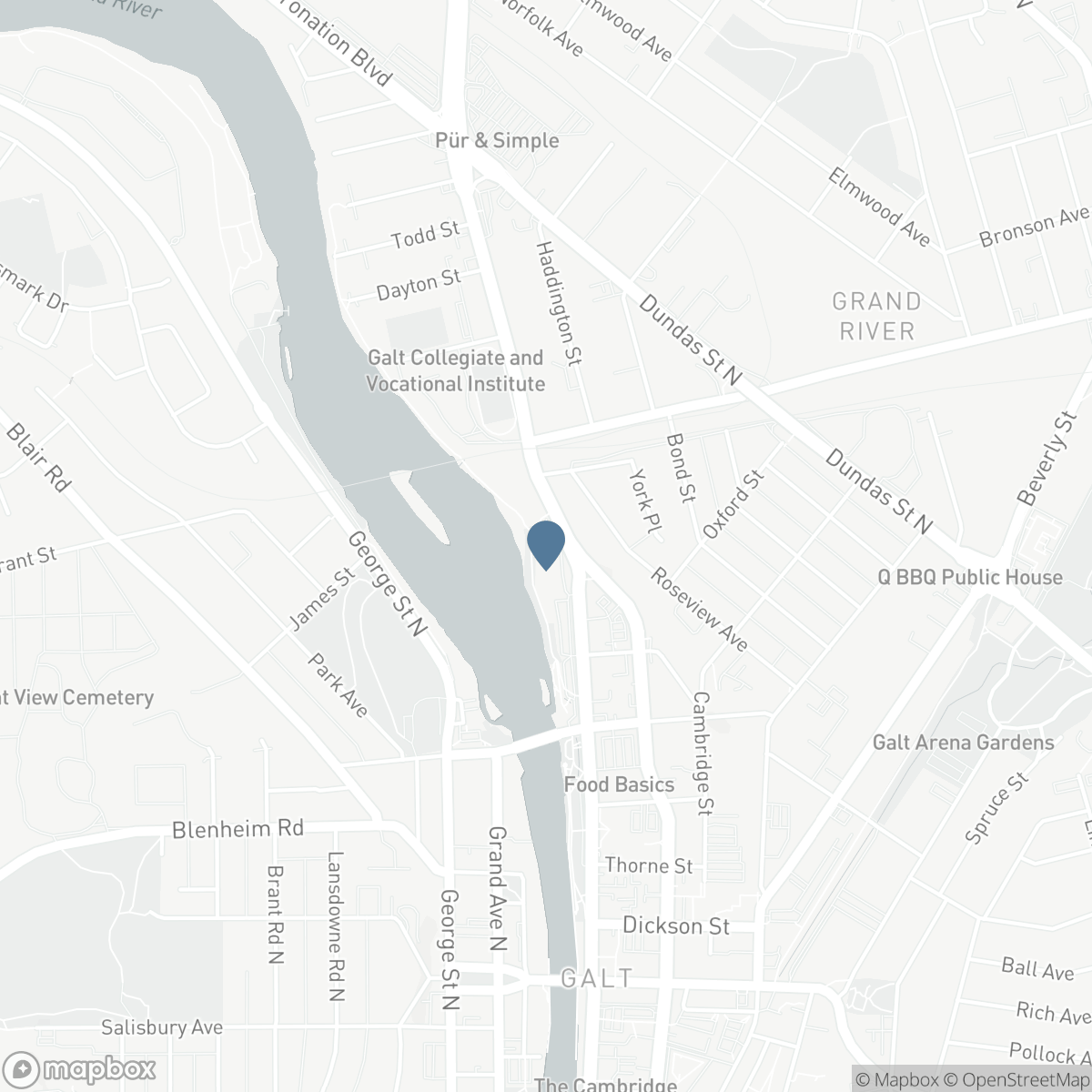 501 - 170 WATER STREET N, Cambridge, Ontario N1R 3B6